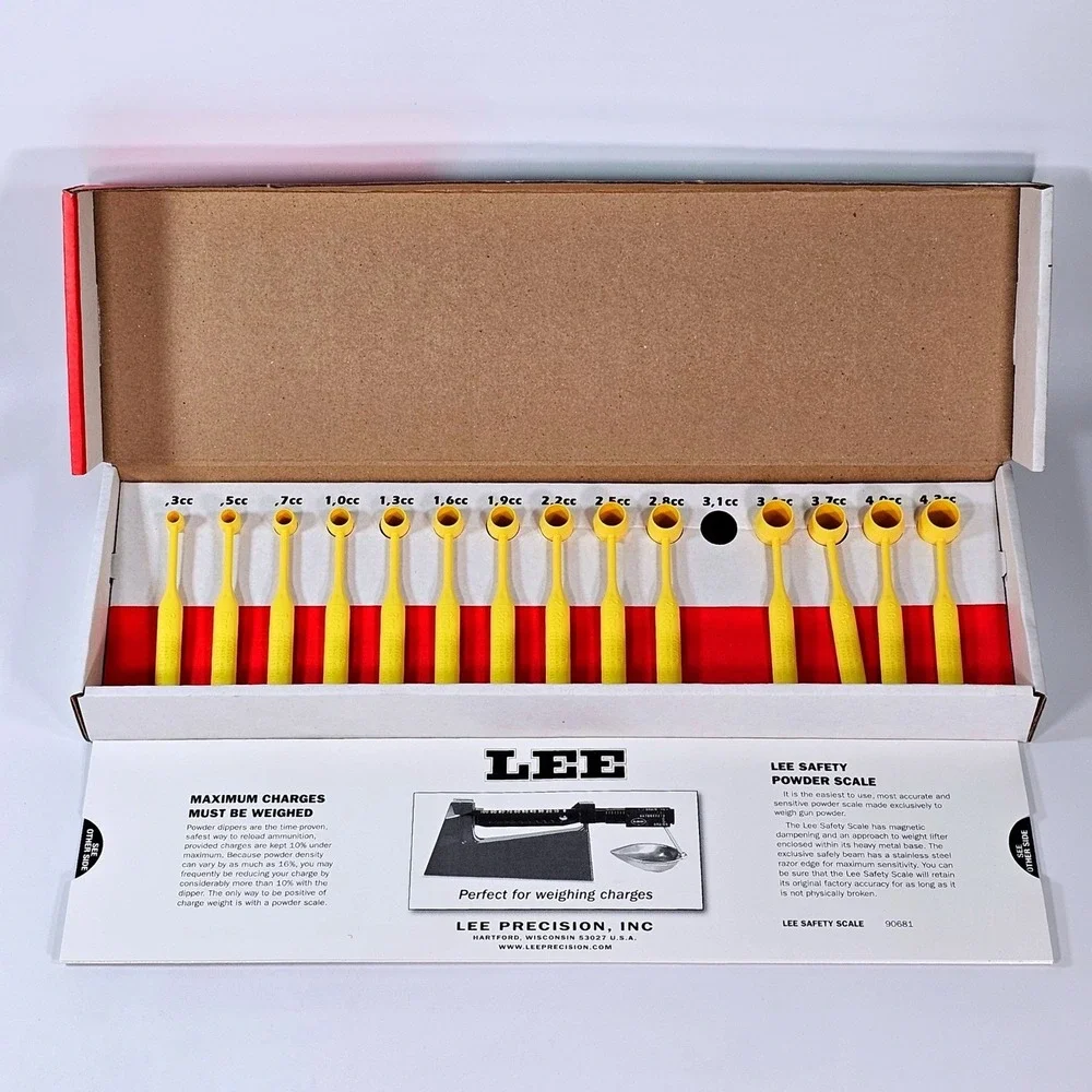 Lee Precision Improved Powder Measure Kit 90100 15 Dippers Reloading Tools